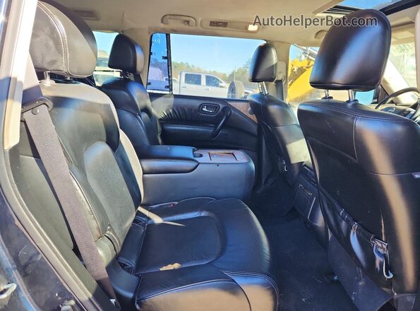 JN8AY2BA1M9372502 2021 NISSAN ARMADA Blue Widok wnętrza z tyłu