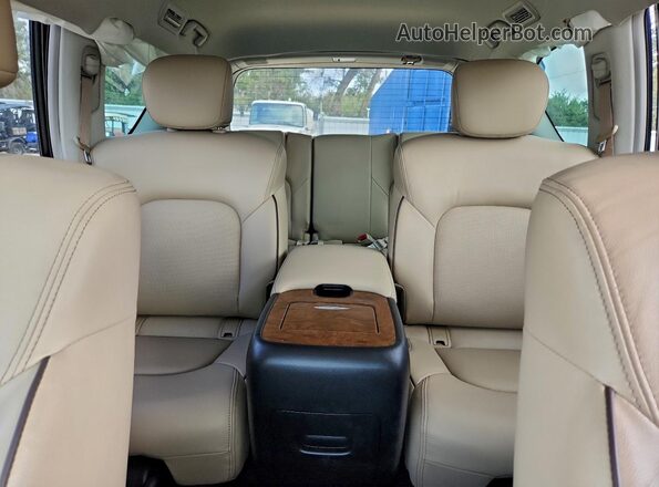 JN8AY2BA1P9400853 2023 NISSAN ARMADA White Rear seats view