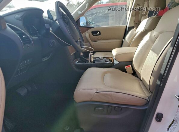 JN8AY2BA1P9400853 2023 NISSAN ARMADA White Front interior view