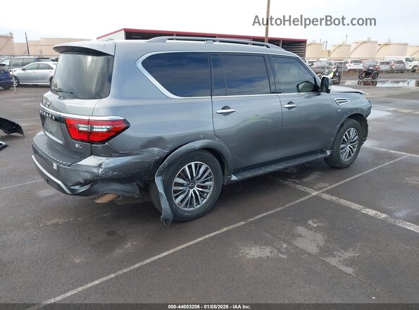 JN8AY2BA3M9372730 2021 NISSAN ARMADA Gray Հետևի աջ