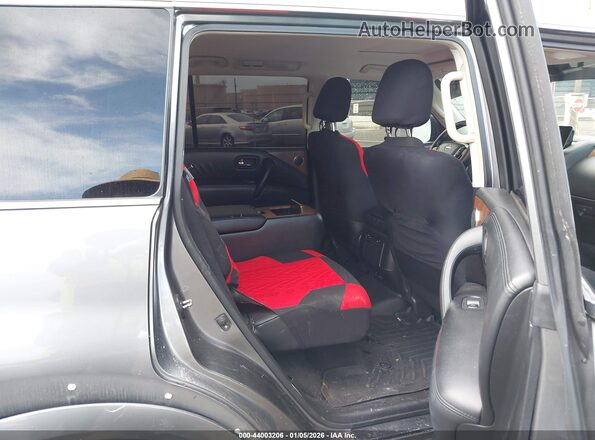 JN8AY2BA3M9372730 2021 NISSAN ARMADA Gray VIN կոդի պիտակի տեսք