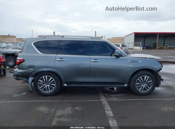 JN8AY2BA3M9372730 2021 NISSAN ARMADA Gray Սալոնի 360 աստիճան տեսք