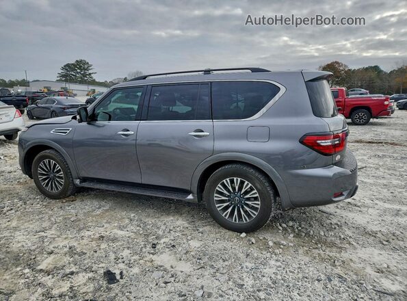 JN8AY2BA4P9400667 2023 NISSAN ARMADA Серый Задняя левая четверть