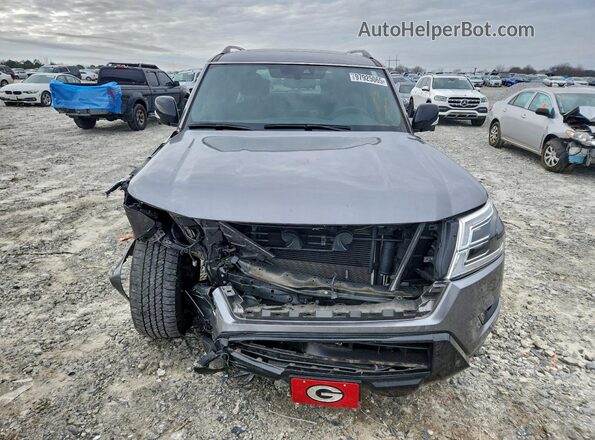 JN8AY2BA4P9400667 2023 NISSAN ARMADA Серый Вид спереди