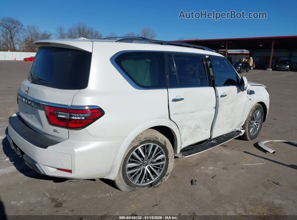 JN8AY2BA6M9370874 2021 NISSAN ARMADA White Trasero derecho