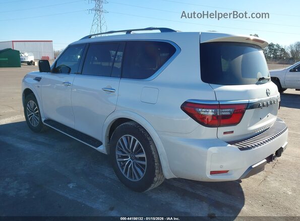 JN8AY2BA6M9370874 2021 NISSAN ARMADA White Trasero izquierdo