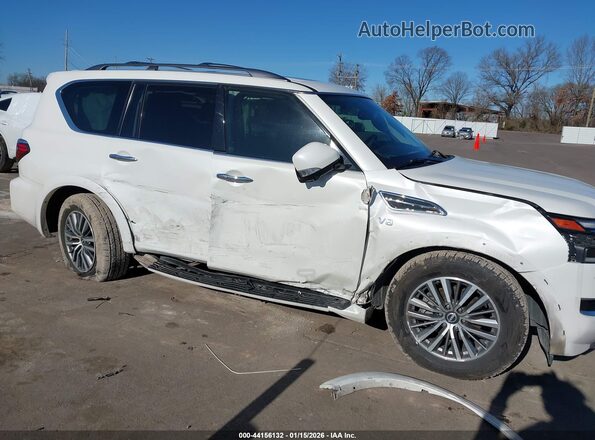 JN8AY2BA6M9370874 2021 NISSAN ARMADA White Vista frontal