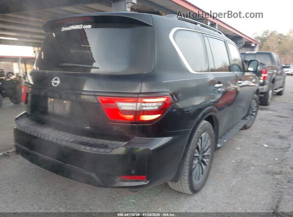 JN8AY2BA6P9405787 2023 NISSAN ARMADA Black Tył prawy