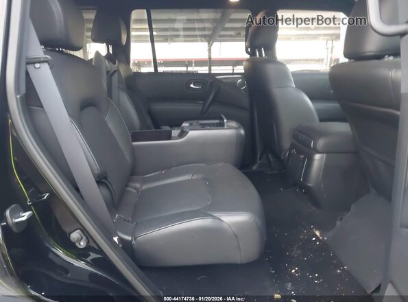 JN8AY2BA6P9405787 2023 NISSAN ARMADA Black Widok naklejki z numerem VIN