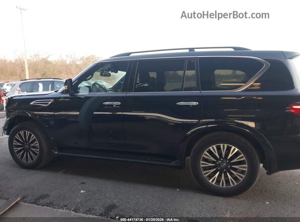 JN8AY2BA6P9405787 2023 NISSAN ARMADA Black Widok wnętrza 360 stopni