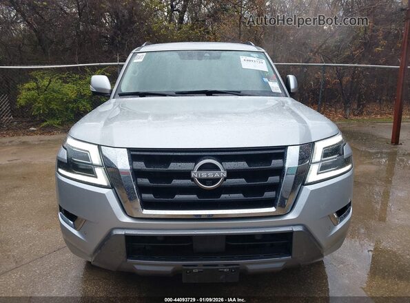 JN8AY2BA9M9371999 2021 NISSAN ARMADA Серебряный Вид щитка приборов