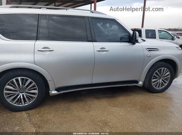 JN8AY2BA9M9371999 2021 NISSAN ARMADA Серебряный Вид задней части салона