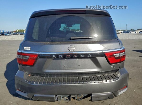 JN8AY2BB2M9794898 2021 NISSAN ARMADA Gray Вид ззаду