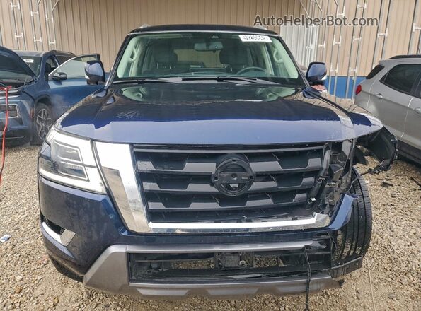 JN8AY2BB5R9852851 2024 NISSAN ARMADA Blue Widok z przodu