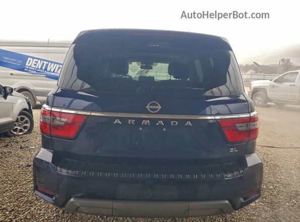 JN8AY2BB5R9852851 2024 NISSAN ARMADA Blue Widok z tyłu