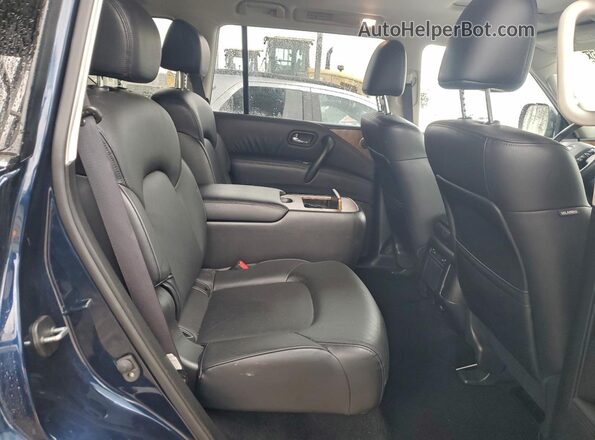JN8AY2BB5R9852851 2024 NISSAN ARMADA Blue Widok wnętrza z tyłu