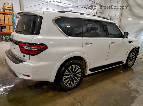 JN8AY2BB6P9836154 2023 NISSAN ARMADA White Задня права чверть