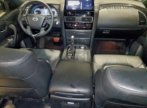 JN8AY2BB6P9836154 2023 NISSAN ARMADA White Вид панелі приладів