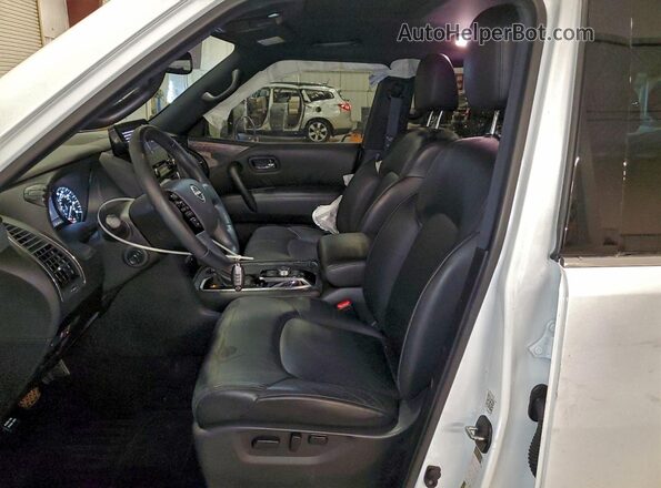 JN8AY2BB6P9836154 2023 NISSAN ARMADA White Вид салону спереду