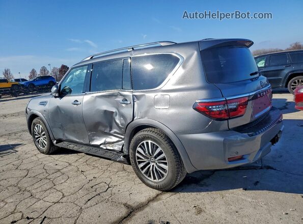 JN8AY2BC1M9146512 2021 NISSAN ARMADA Gray Հետևի ձախ