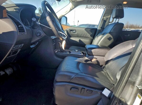 JN8AY2BC1M9146512 2021 NISSAN ARMADA Gray Սալոնի դիմացի տեսք