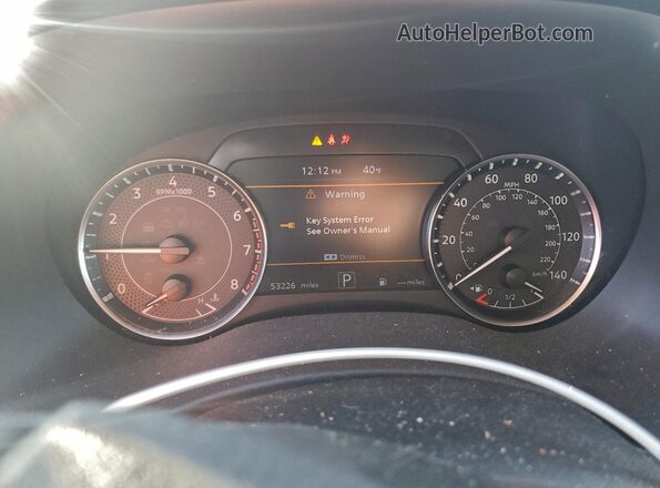 JN8AY2BC1M9146512 2021 NISSAN ARMADA Gray Սարքավորումների վահանակի տեսք