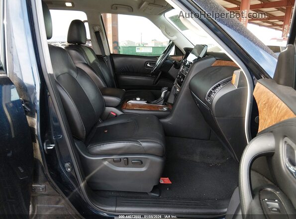 JN8AY2BC3M9147502 2021 NISSAN ARMADA Blue Սալոնի դիմացի տեսք