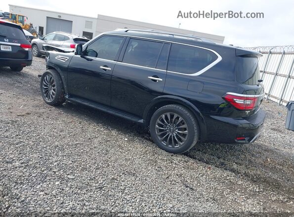 JN8AY2DAXP9401240 2023 NISSAN ARMADA Черный Задняя левая четверть