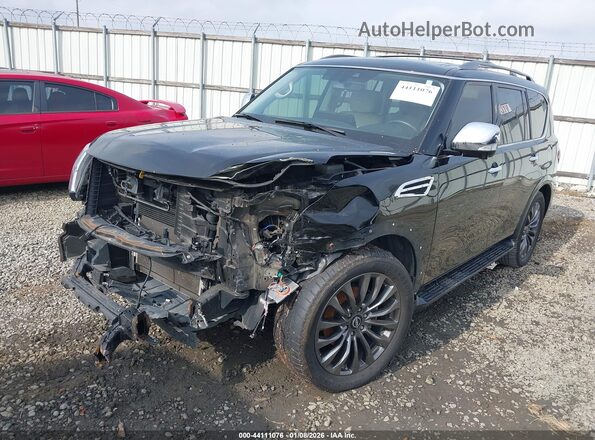 JN8AY2DAXP9401240 2023 NISSAN ARMADA Черный Вид спереди