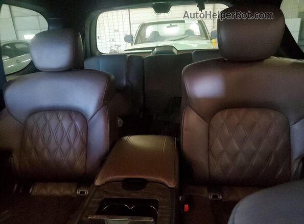JN8AY2DB2N9810502 2022 NISSAN ARMADA Черный Вид задних сидений