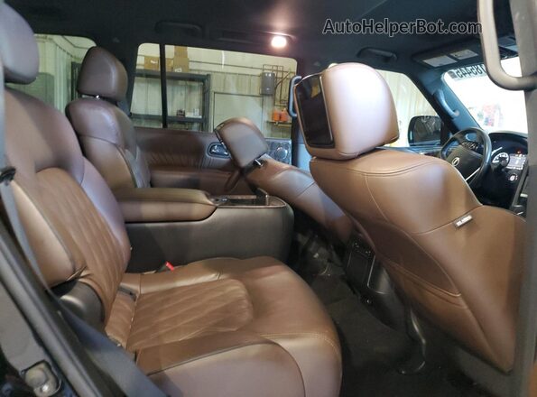 JN8AY2DB2N9810502 2022 NISSAN ARMADA Черный Вид задней части салона