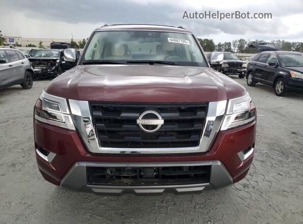JN8AY2DB6R9850247 2024 NISSAN ARMADA Бордовый 