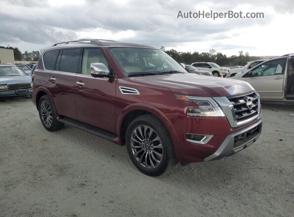 JN8AY2DB6R9850247 2024 NISSAN ARMADA Бордовый 