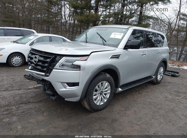 JN8AY2ED8P9693897 2023 NISSAN ARMADA Silver 