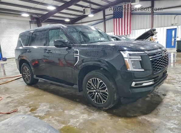 JN8AY3EB8S9100522 2025 NISSAN ARMADA Black Առջևի աջ