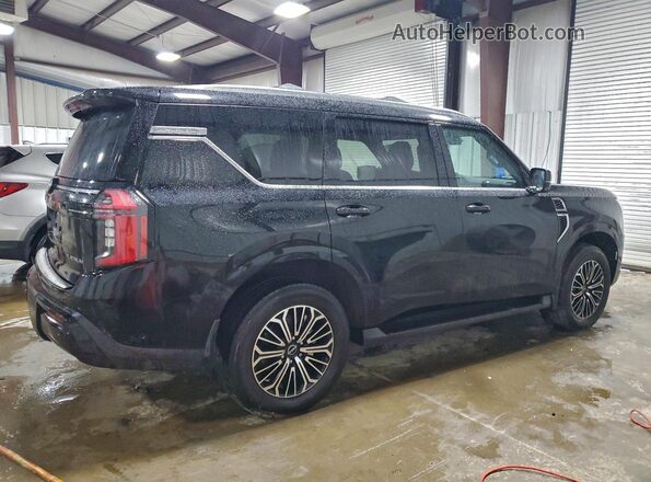 JN8AY3EB8S9100522 2025 NISSAN ARMADA Black Հետևի աջ