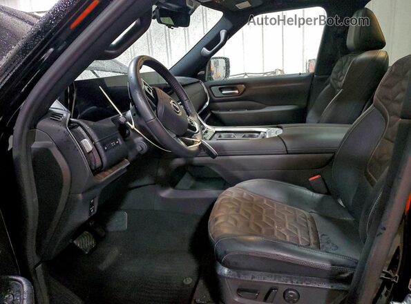 JN8AY3EB8S9100522 2025 NISSAN ARMADA Black Սալոնի դիմացի տեսք