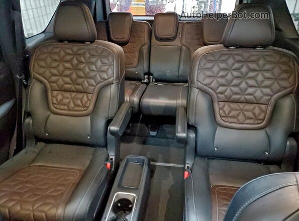 JN8AY3EB8S9100522 2025 NISSAN ARMADA Black Հետևի նստատեղերի տեսք