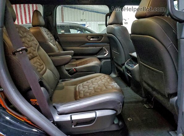 JN8AY3EB8S9100522 2025 NISSAN ARMADA Black Սալոնի հետևի տեսք