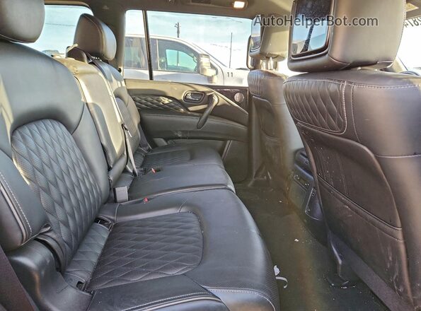 JN8AZ2AC8N9485090 2022 INFINITI QX80 Gray Rear interior view
