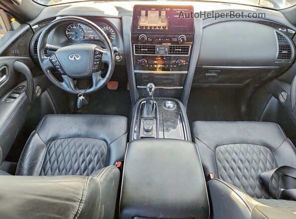 JN8AZ2AC8N9485090 2022 INFINITI QX80 Gray Dashboard view