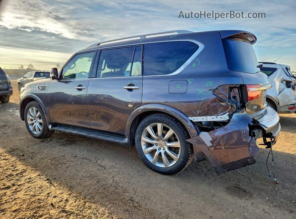 JN8AZ2AC8N9485090 2022 INFINITI QX80 Gray Rear left
