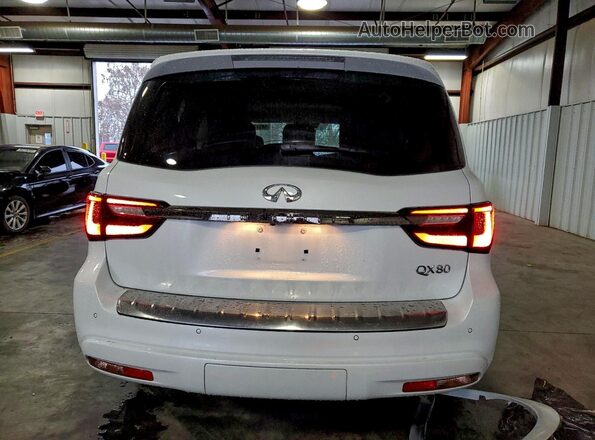 JN8AZ2AD9M9861397 2021 INFINITI QX80 White უკანა ხედი