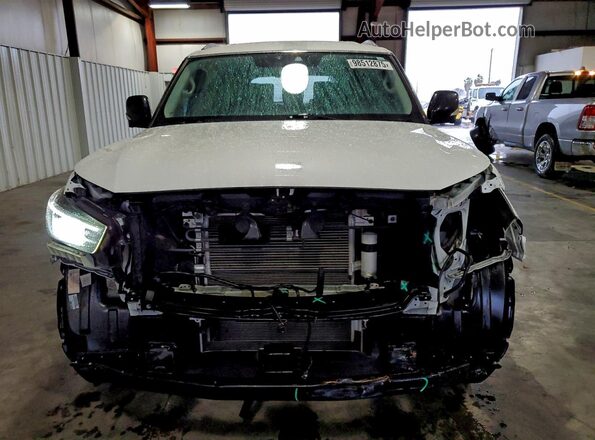 JN8AZ2AD9M9861397 2021 INFINITI QX80 White წინა ხედი