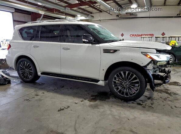 JN8AZ2AD9M9861397 2021 INFINITI QX80 White წინა მარჯვენა