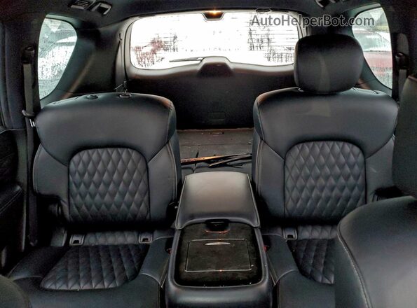 JN8AZ2AE1P9303699 2023 INFINITI QX80 Tan Вид задніх сидінь