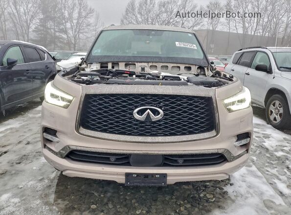 JN8AZ2AE1P9303699 2023 INFINITI QX80 Tan Вид спереду