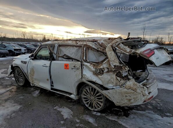 JN8AZ2AE2P9307048 2023 INFINITI QX80 White უკანა მარცხენა