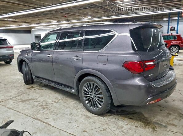 JN8AZ2AE3P9306507 2023 INFINITI QX80 Gray Trasero izquierdo