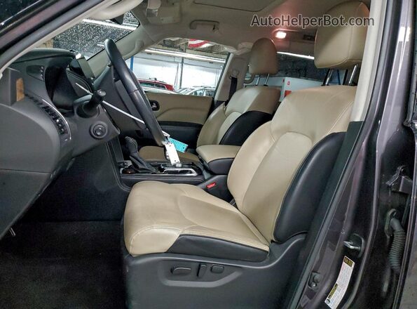JN8AZ2AE3P9306507 2023 INFINITI QX80 Gray Vista interior delantera